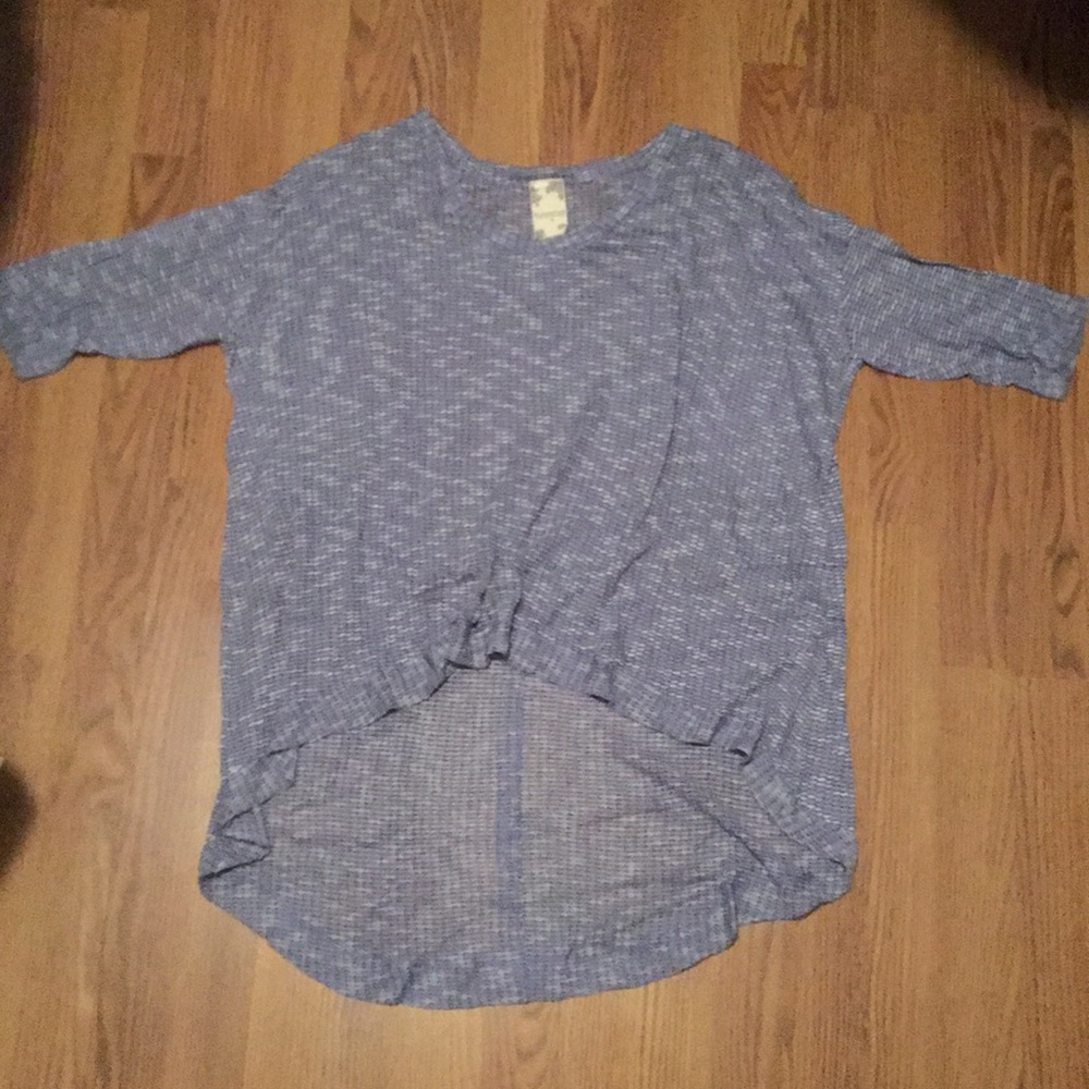 Hi-low sweater